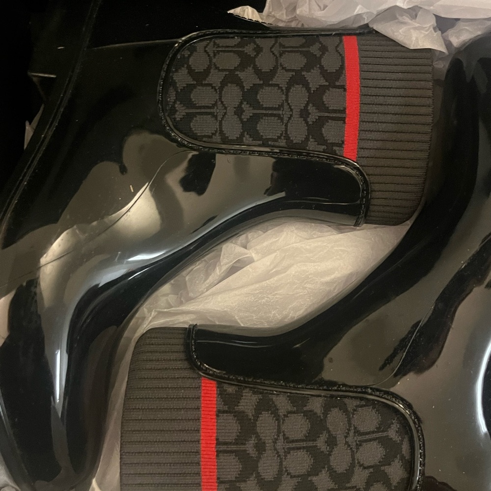 Coach rain boots